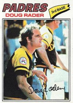 1977 Topps #9 Doug Rader Front