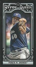 2013 Topps Gypsy Queen - Mini Black #169 Wily Peralta Front