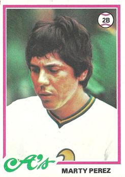 1978 Topps #613 Marty Perez Front
