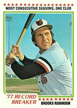 1978 Topps #4 Brooks Robinson Front