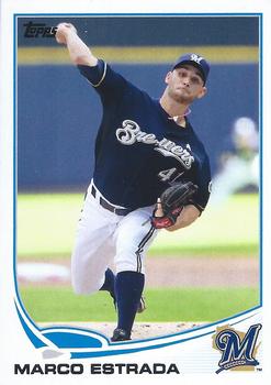 2013 Topps Milwaukee Brewers #MIL9 Marco Estrada Front