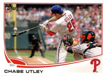 2013 Topps Philadelphia Phillies #PHI-6 Chase Utley Front