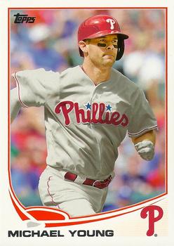2013 Topps Philadelphia Phillies #PHI-9 Michael Young Front