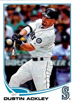 2013 Topps Seattle Mariners #SEA-2 Dustin Ackley Front