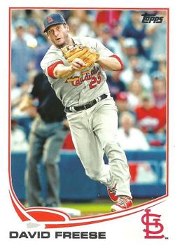 2013 Topps St. Louis Cardinals #STL6 David Freese Front
