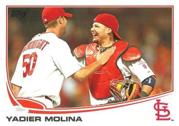 2013 Topps St. Louis Cardinals #STL7 Yadier Molina Front
