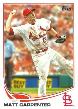 2013 Topps St. Louis Cardinals #STL17 Matt Carpenter Front