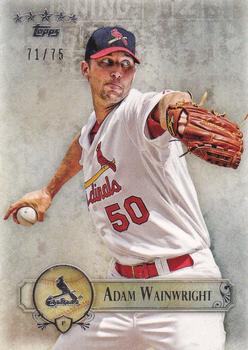 2013 Topps Five Star #15 Adam Wainwright Front