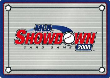 2000 MLB Showdown 1st Edition #140 Omar Vizquel Back