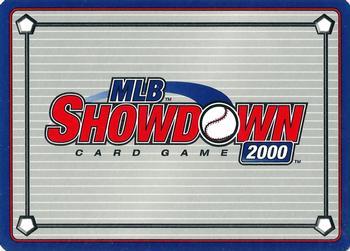 2000 MLB Showdown Pennant Run 1st Edition #143 Kenny Rogers Back