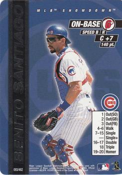 2000 MLB Showdown Unlimited #093 Benito Santiago Front