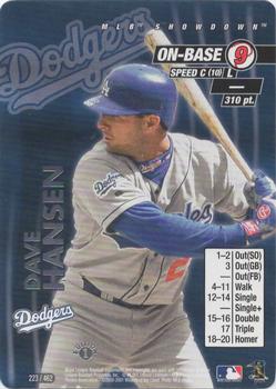 2001 MLB Showdown 1st Edition #223 Dave Hansen Front