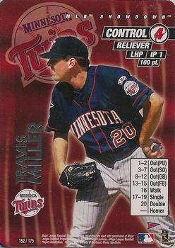 2001 MLB Showdown Pennant Run #152 Travis Miller Front