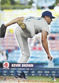 2004 MLB Showdown #174 Kevin Brown Front