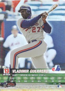 2004 MLB Showdown #210 Vladimir Guerrero Front