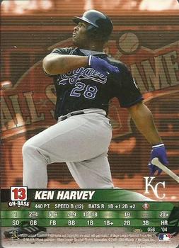 2004 MLB Showdown Pennant Run #056 Ken Harvey Front