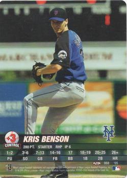 2005 MLB Showdown Trading Deadline #068 Kris Benson Front