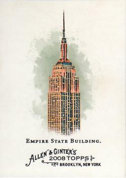 2008 Topps Allen & Ginter #29 Empire State Building Front