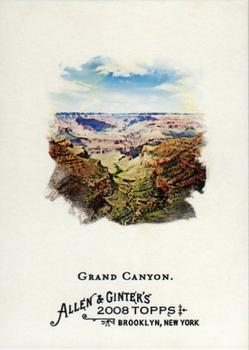 2008 Topps Allen & Ginter #144 Grand Canyon Front