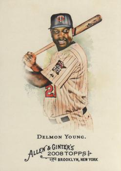 2008 Topps Allen & Ginter #156 Delmon Young Front