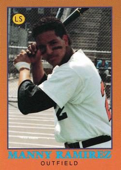 1991 Little Sun High School Prospects Gold #7 Manny Ramirez Front