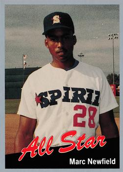 1991 Cal League All-Stars #2 Marc Newfield Front