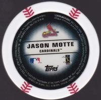 2013 Topps MLB Chipz #NNO Jason Motte Back
