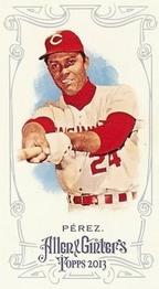 2013 Topps Allen & Ginter - Mini No Card Number #NNO Tony Perez Front