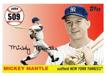 2008 Topps - Mickey Mantle Home Run History #MHR509 Mickey Mantle Front