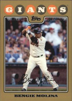 2008 Topps - Gold #419 Bengie Molina Front