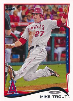 2014 Topps #1 Mike Trout Front
