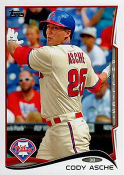 2014 Topps #4 Cody Asche Front