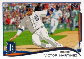 2014 Topps #31 Victor Martinez Front