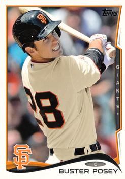 2014 Topps #50 Buster Posey Front