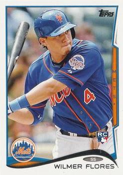 2014 Topps #86 Wilmer Flores Front
