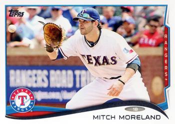 2014 Topps #94 Mitch Moreland Front