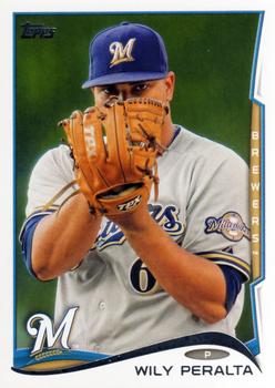 2014 Topps #96 Wily Peralta Front