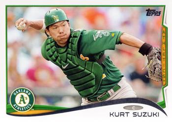 2014 Topps #104 Kurt Suzuki Front