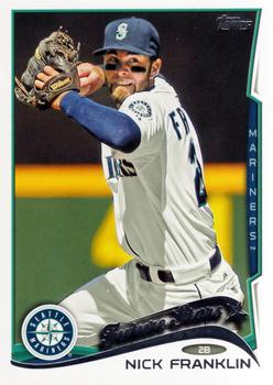 2014 Topps #169 Nick Franklin Front