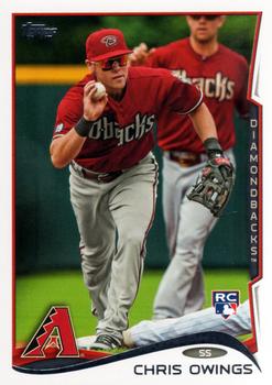 2014 Topps #232 Chris Owings Front