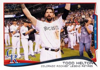 2014 Topps #253 Todd Helton Front