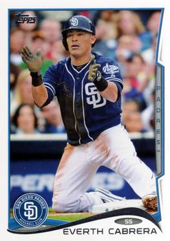 2014 Topps #280 Everth Cabrera Front
