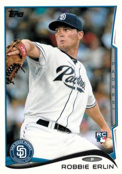 2014 Topps #281 Robbie Erlin Front