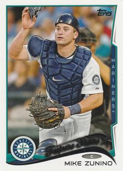 2014 Topps #293 Mike Zunino Front