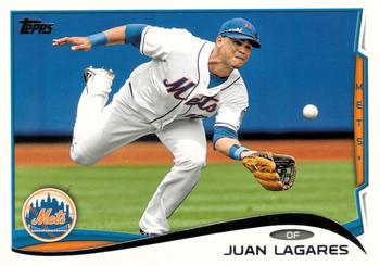 2014 Topps #304 Juan Lagares Front