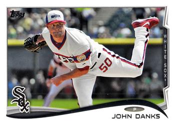 2014 Topps #395 John Danks Front