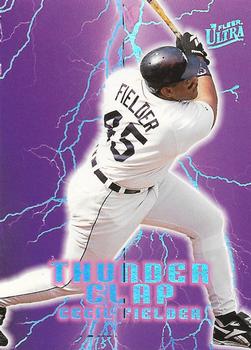 1996 Ultra - Thunder Clap #8 Cecil Fielder Front