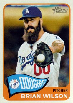 2014 Topps Heritage #101 Brian Wilson Front