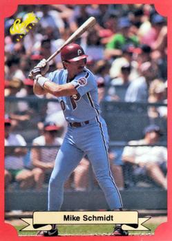 1988 Classic Red #167 Mike Schmidt Front