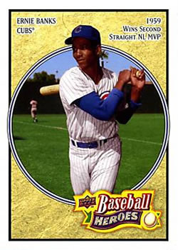 2008 Upper Deck Baseball Heroes #41 Ernie Banks Front